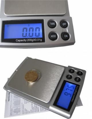 Весы цифровые 200х0.01g карманные