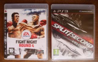 Продам недорого Fight Night 4, Split Second (PS3)