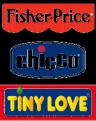 Игрушки Tiny Love, Chicco, Fisher-Price.