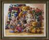 Вышитая картина (Embroidered painting) Мишки Тедди (Teddy Bear Gathering)